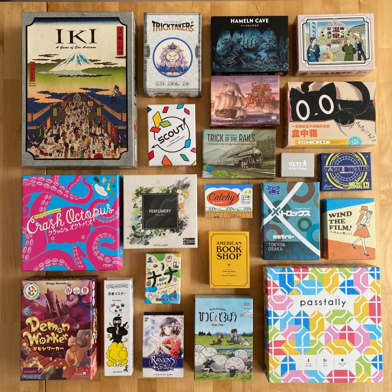 Cardboard East Best Board Games From Japan