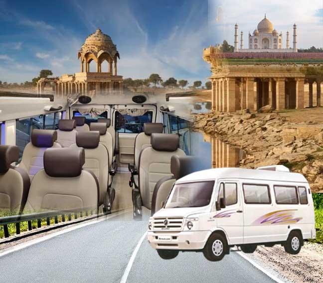 26 Seater Tempo Traveller on Rent