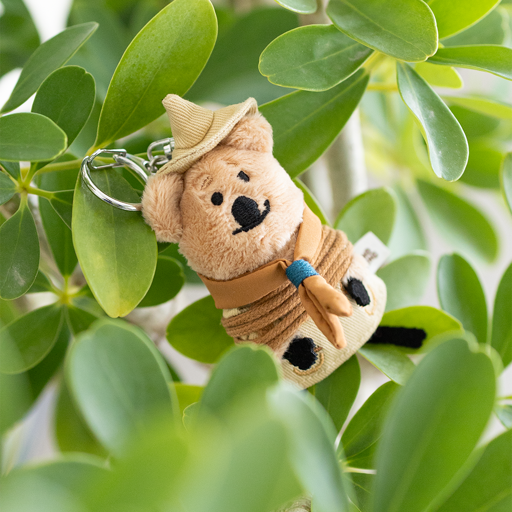 ⁺◟ 歡迎成為小Light打 ⁺◟♡ QUOKSCOUT Flatfur Keyring 鑰匙圈