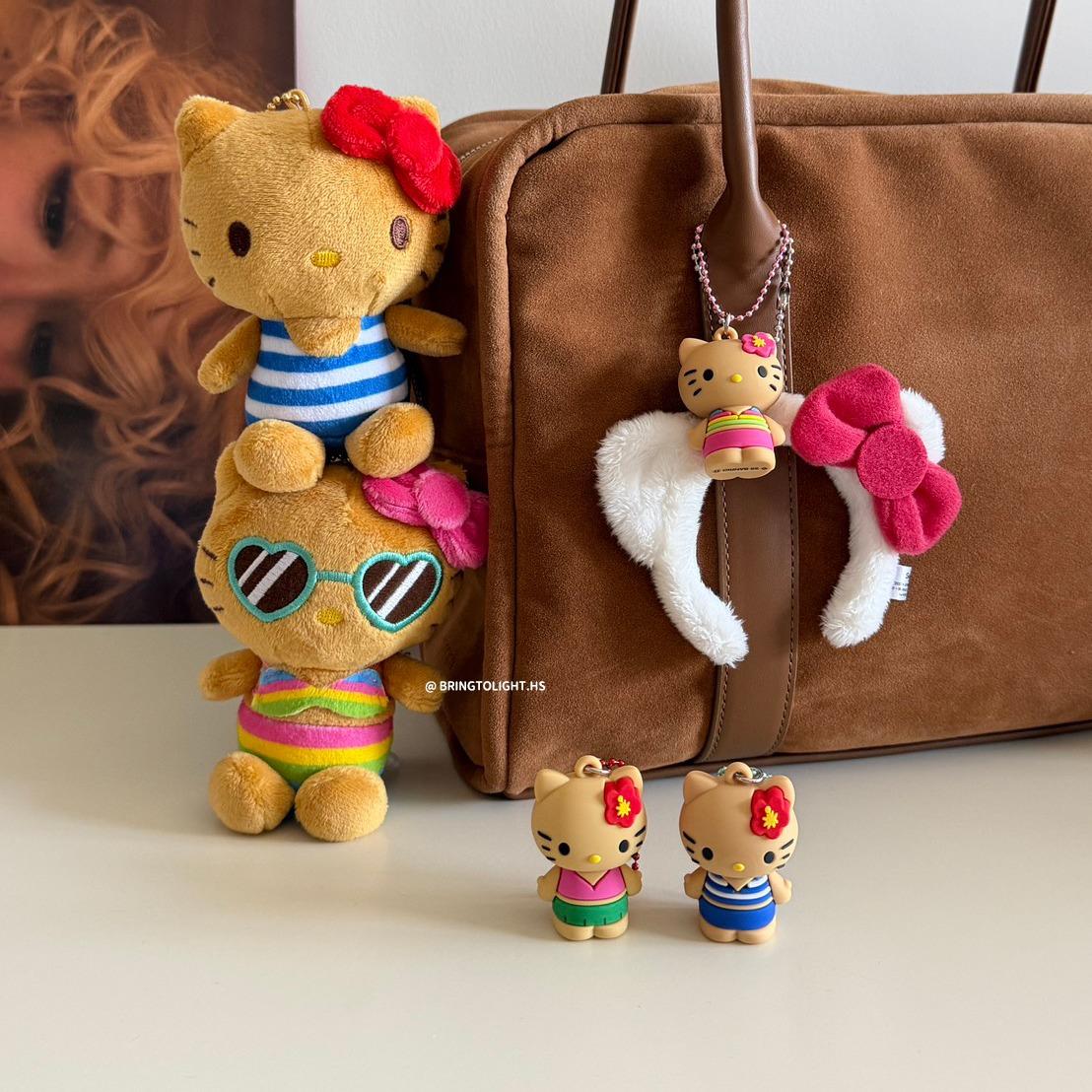 ⁺◟ 歡迎成為小Light打 ⁺◟♡² (日本限定) 曬黑泳裝HELLO KITTY吊飾🎀