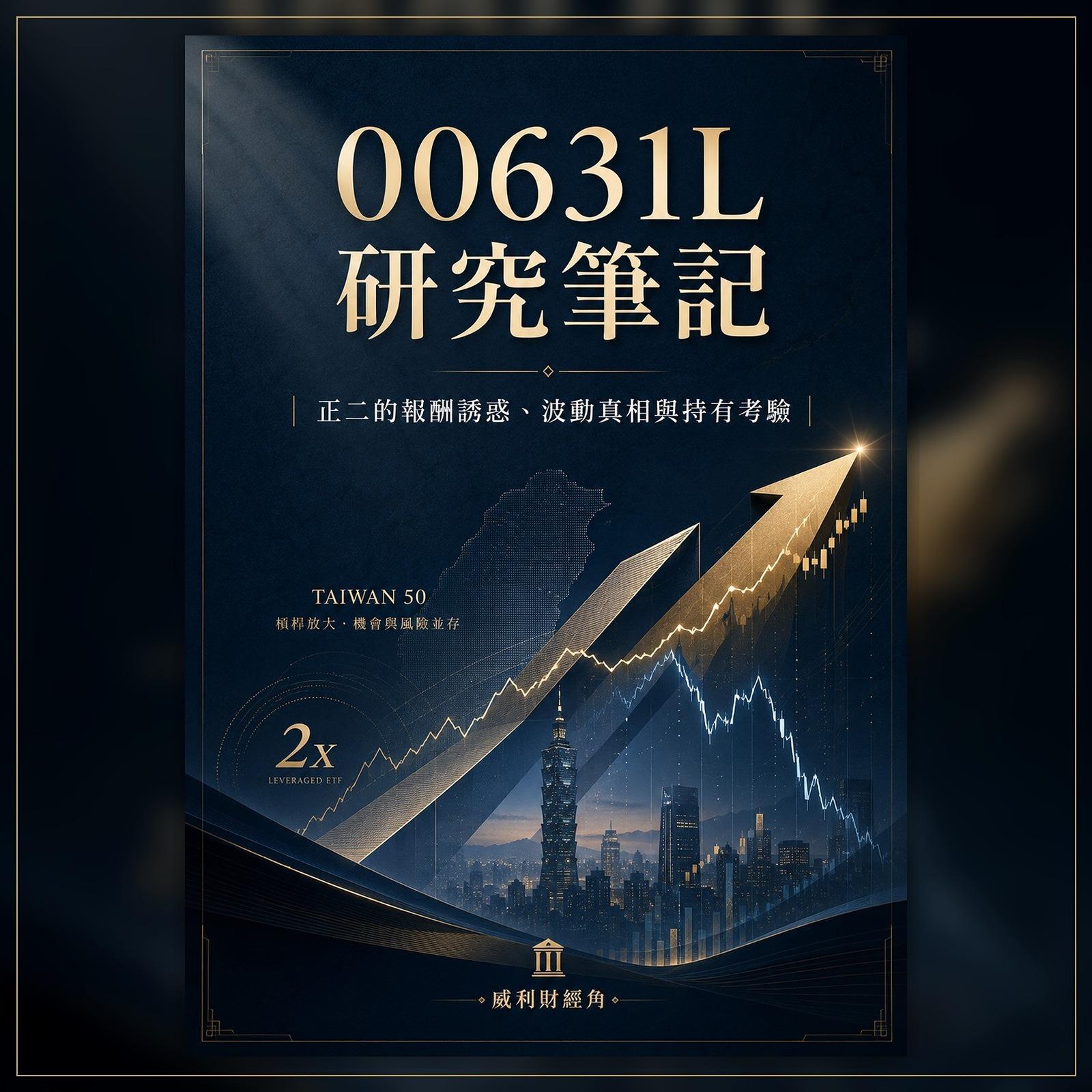 00631L研究筆記，正二的報酬誘惑、波動真相與持有考驗