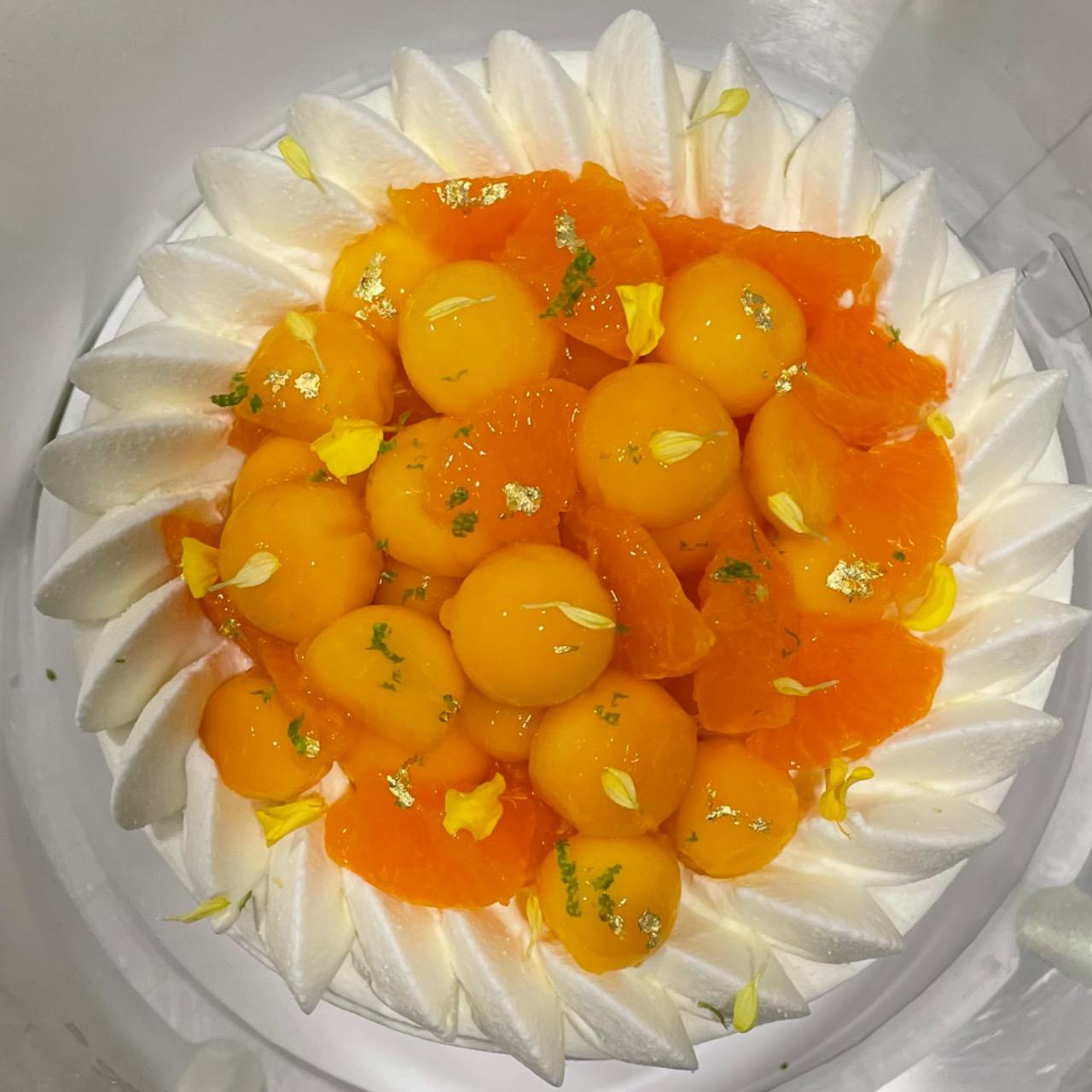 芒果鮮奶油海綿蛋糕  訂購單