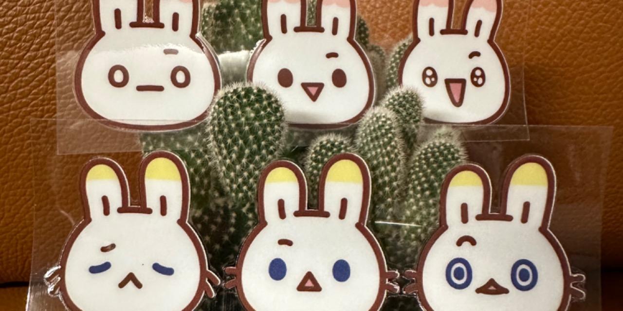 芙栗舍 FuuLiHome | 插畫 感壓貼紙-大頭款