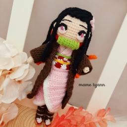 150-1 鉤織繪畫工房 毛線娃娃 鬼滅 禰豆子