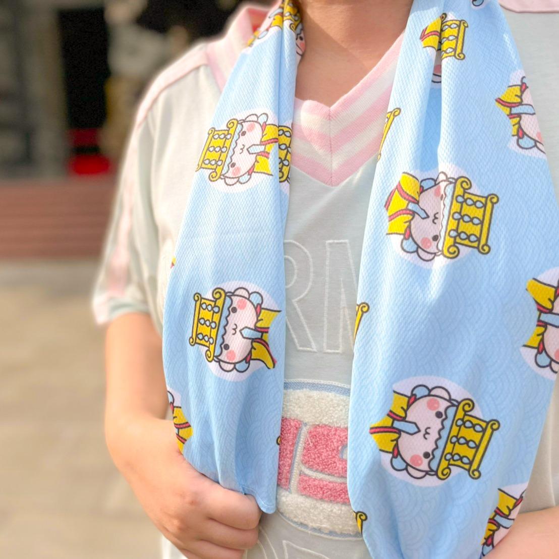 雞童可愛宮 【媽祖涼涼巾】