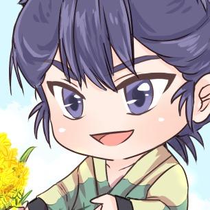 嵐湘凱 / Lansonkai 自繪二創(食滿留三郎)-噗浪轉蛋圖