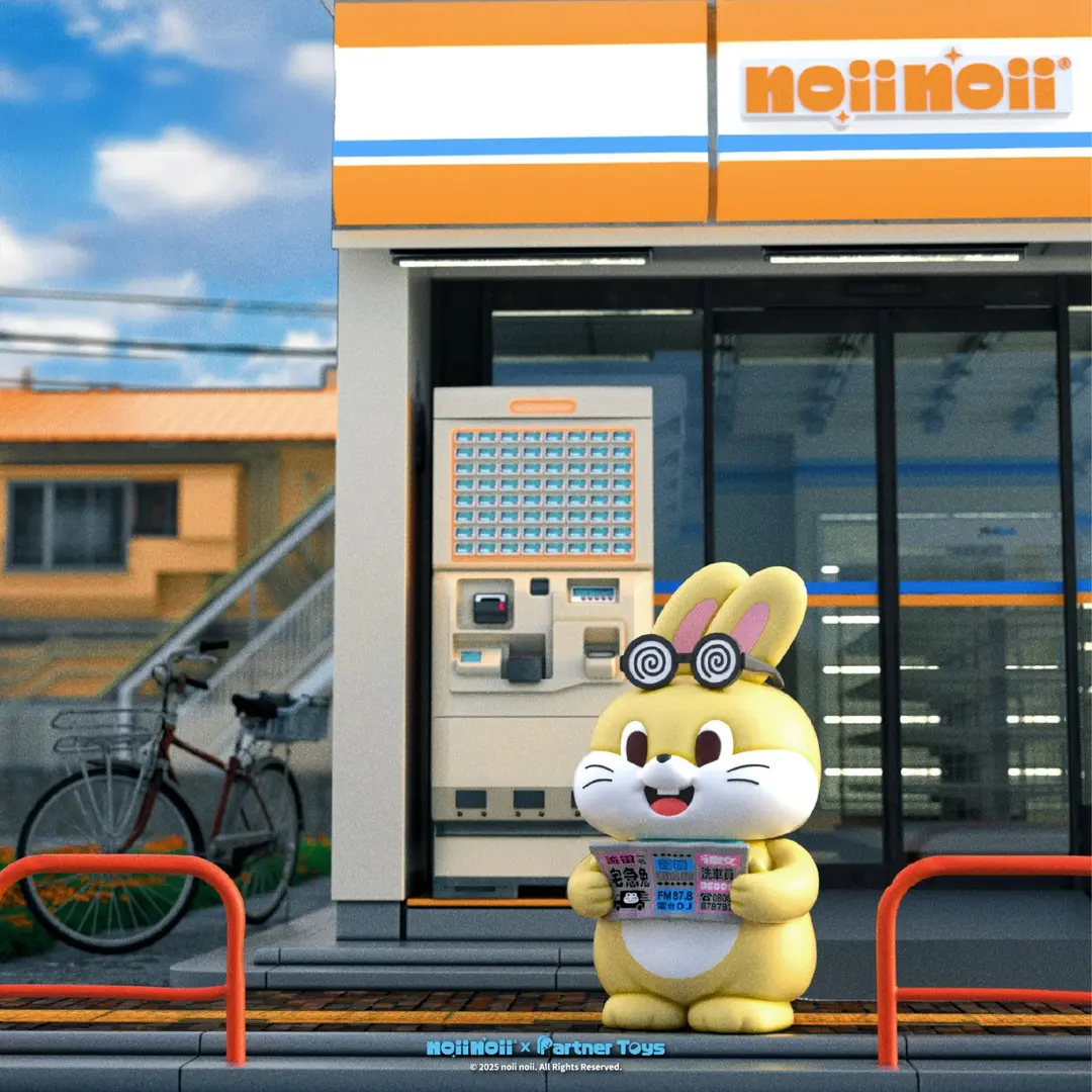 夥伴玩具-Partnertoys 【現貨】展覽限定品「求職Noyi」軟膠玩具