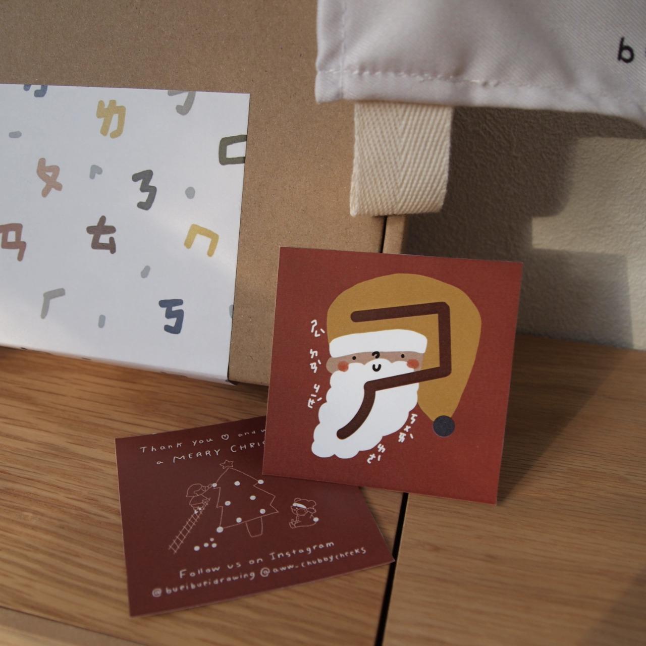 合作, 卡片, 設計, 插畫, bueibueidrawing