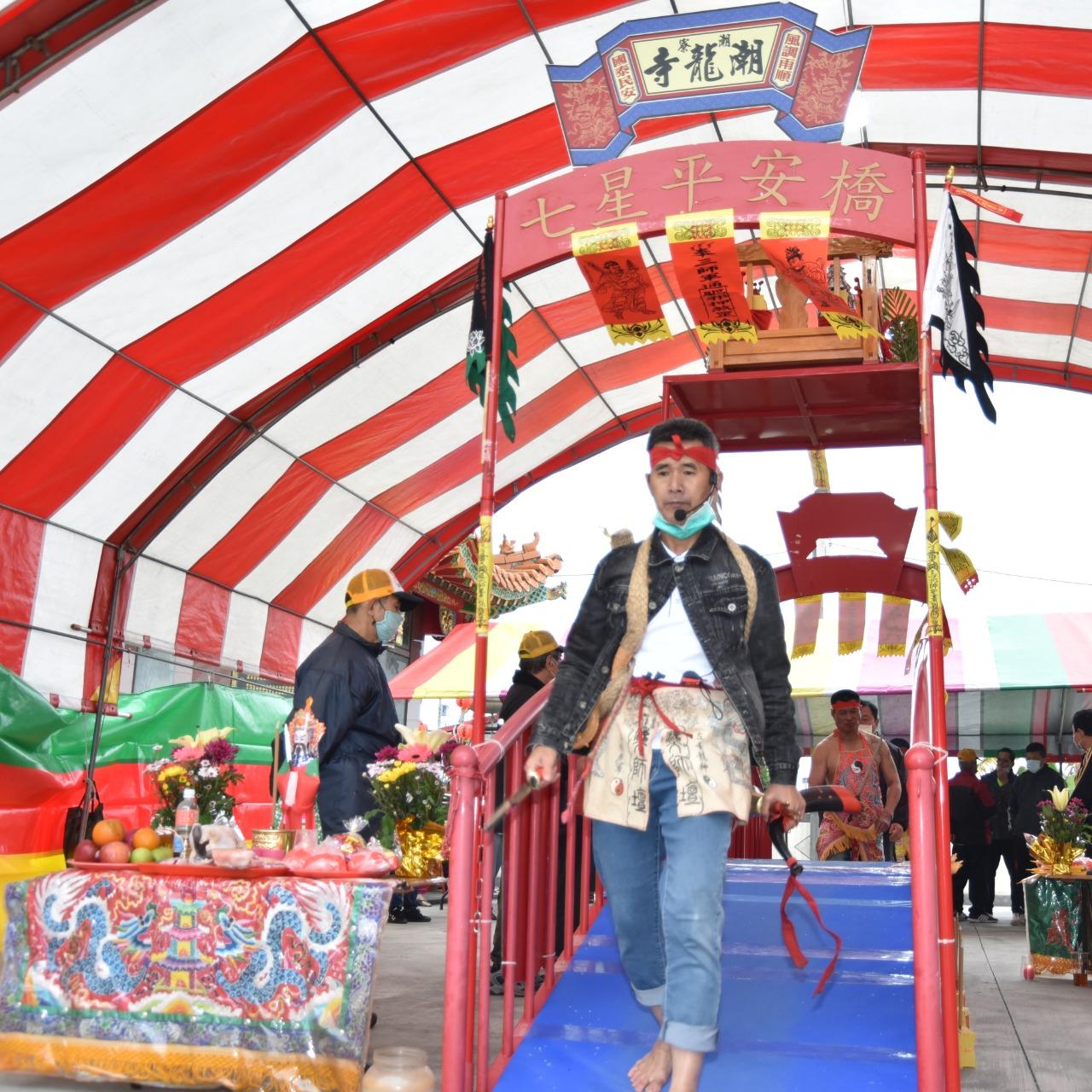 邱秋祿 紅頭法師 祿仔法師 萬丹田厝法師壇 過七星平安橋