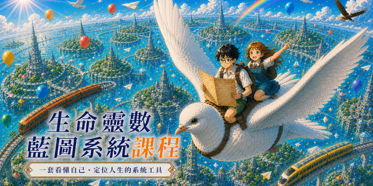 「Goodlifer | 好好生活家」 生命靈數藍圖系統課程_6月班點此報名