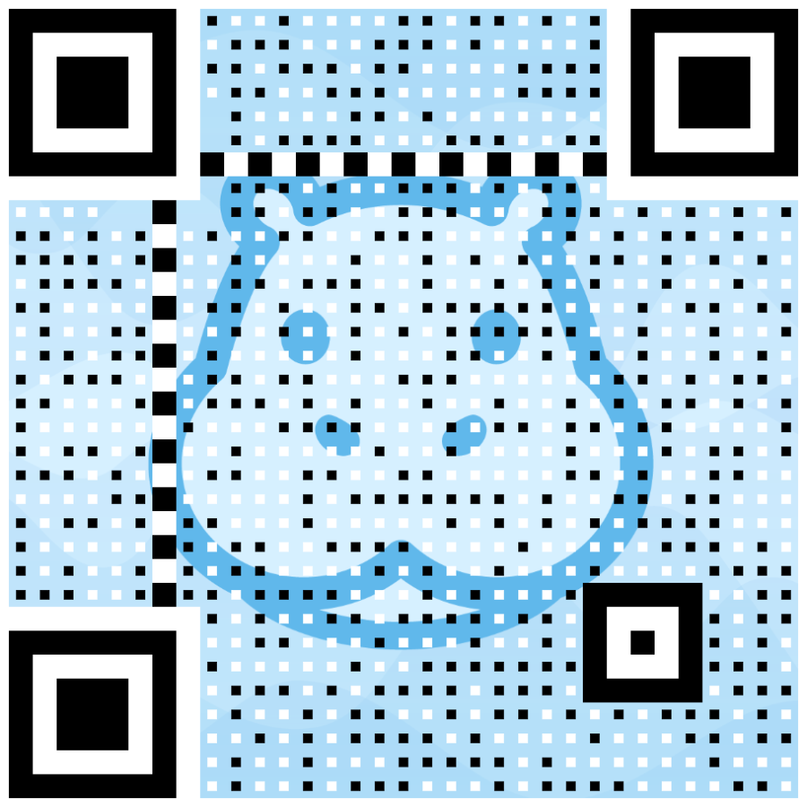 大大大河馬 本網站的QR code，可點開大圖儲存