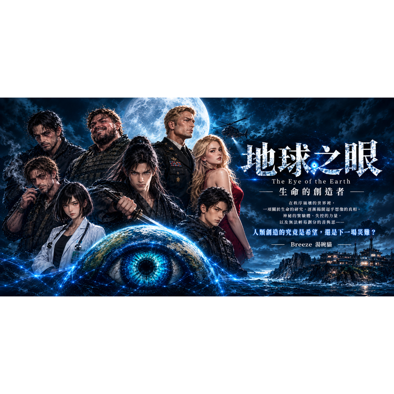 Breeze 湯碗貓 《地球之眼》｜Bloody Swan・生命研究 🧬