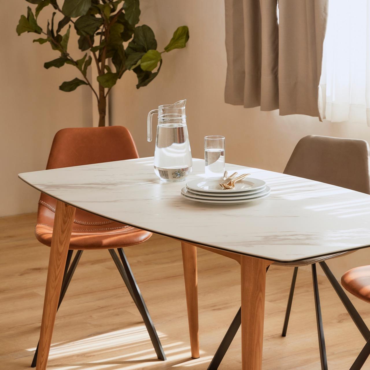 最強餐桌🔥抗污、耐磨耐高溫  >