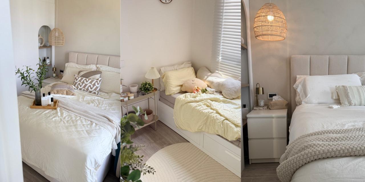 台中好媳婦Una的好物分享！ 「睡過回不去的伯尼天絲！」親膚舒適的80、100支天絲，超多花色、還有超防水保潔墊必收💦