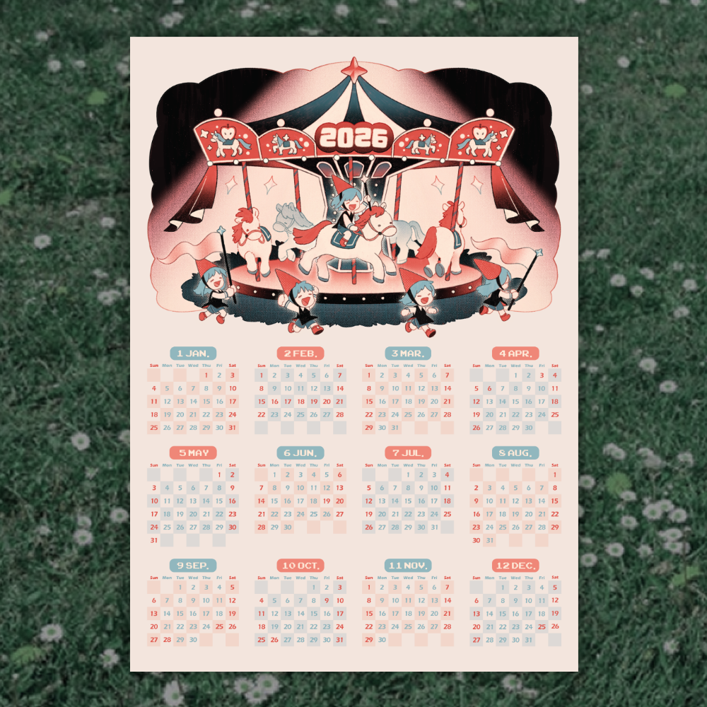 馬年2026年曆!! ✦點這邊✦