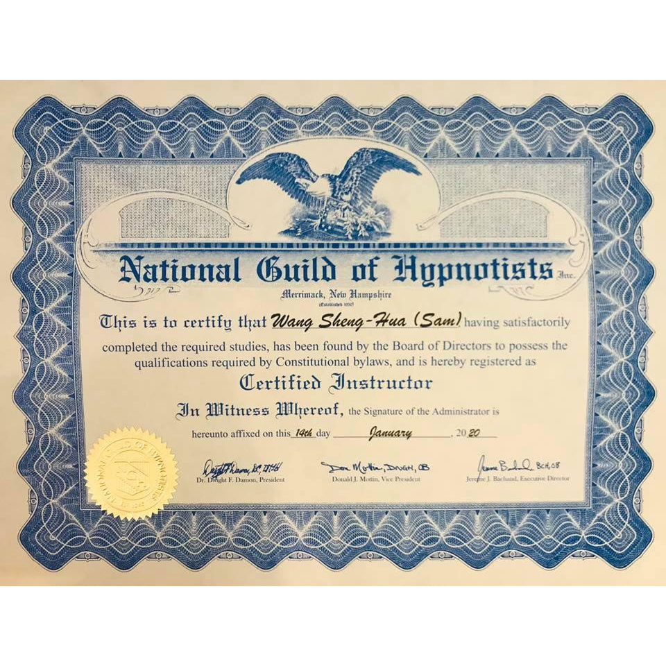 NGH催眠講師 2020 Hypnotists Instructor