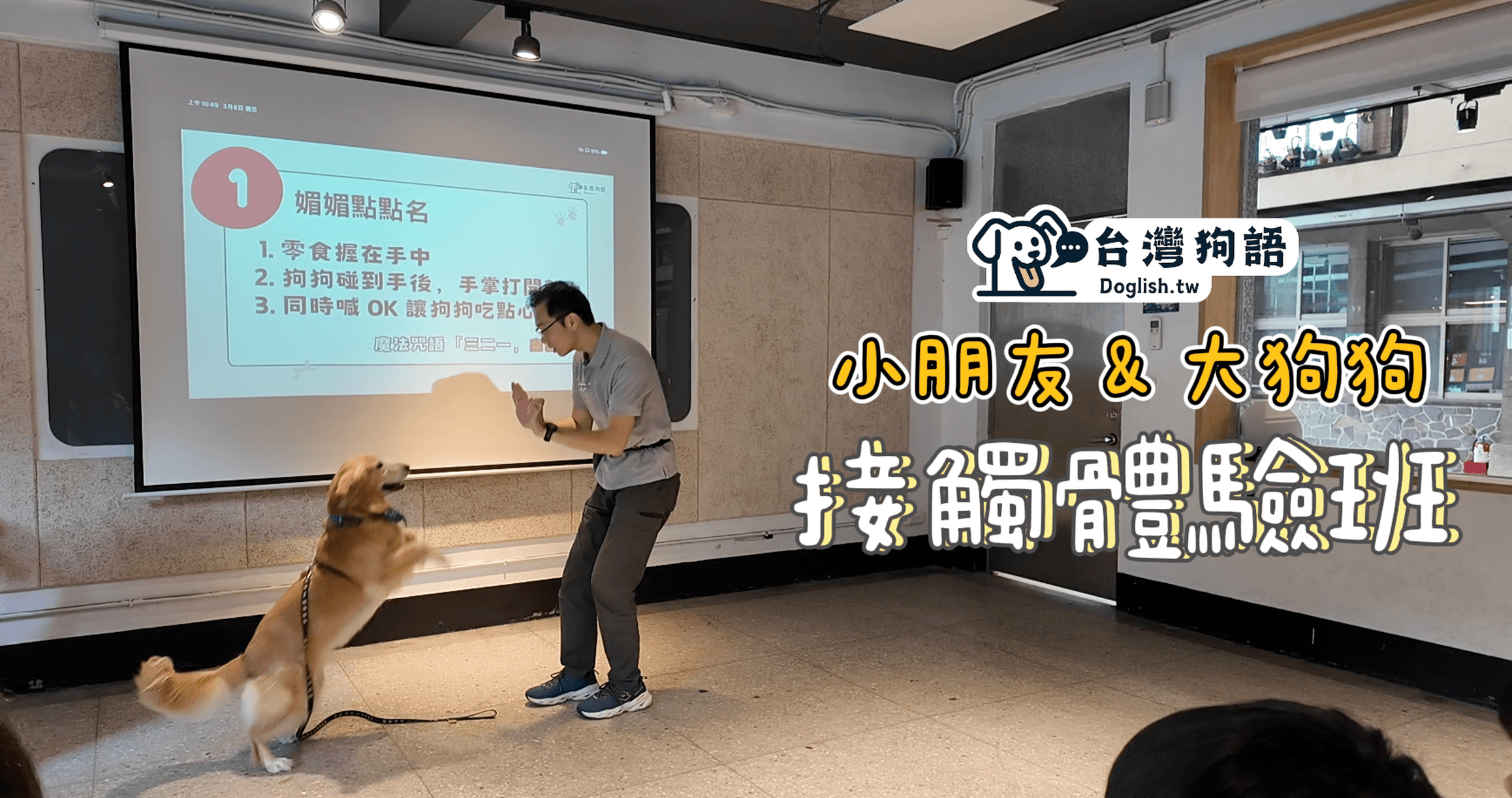 台灣狗語 Doglish.tw 台北散步班，Vanessa 老師帶你一起
