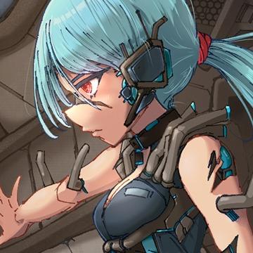 原創插畫、機娘、Ｑ版可愛風格