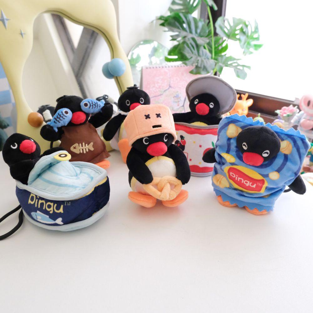 sunsetgoods 日落小物｜正版授權專賣店 《PINGU》企鵝家族♥︎｜躲貓貓系列絨毛吊飾盲盒 NT$300