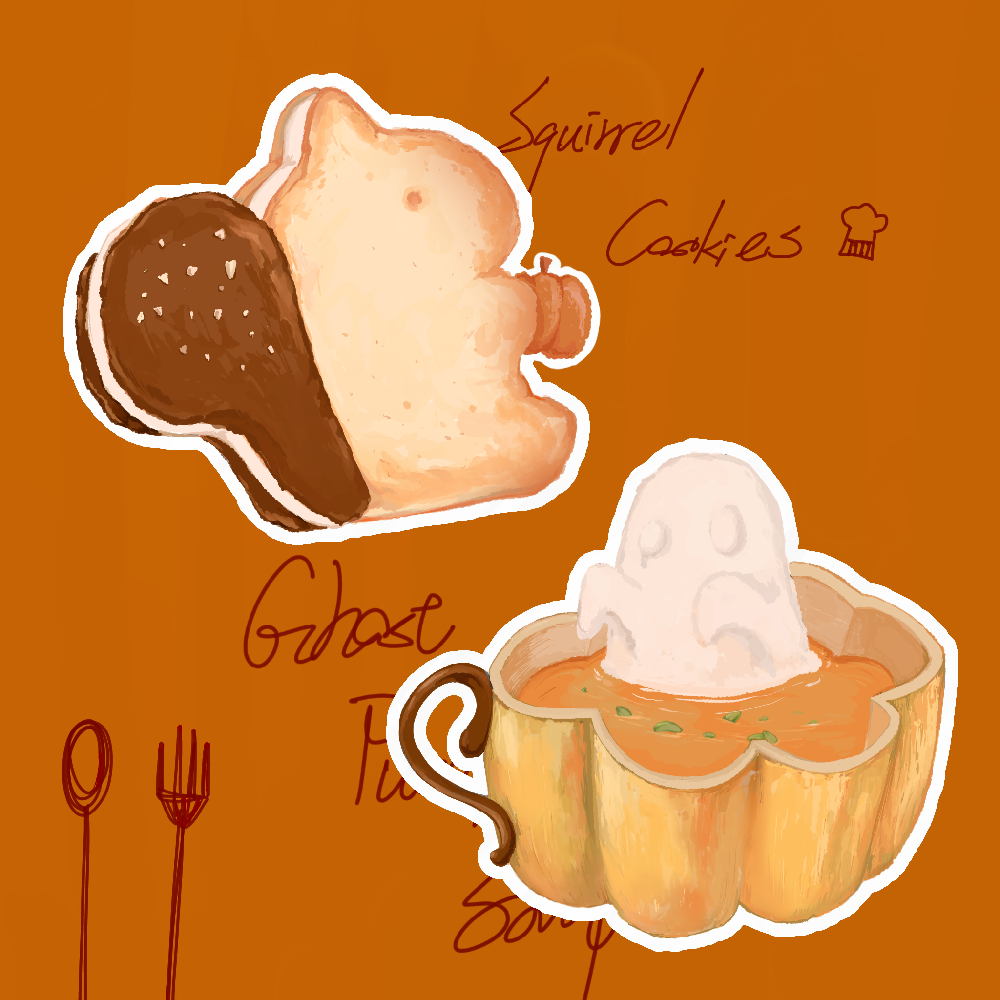 雲雁(Yunyan830) 食物插圖