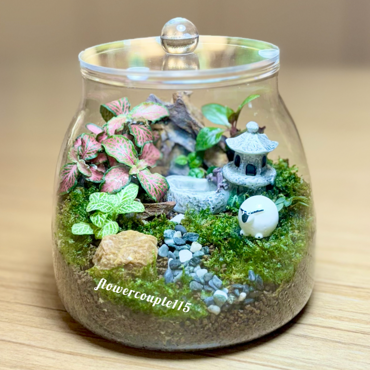 花波兒‧心園藝 花波兒心園藝,台南,送禮,升遷,新居落成,開幕,升遷,調任,生日,財位,交換禮物,玻璃花園,瓶中花園,生態瓶,園藝,手作,Terrarium,Tainan