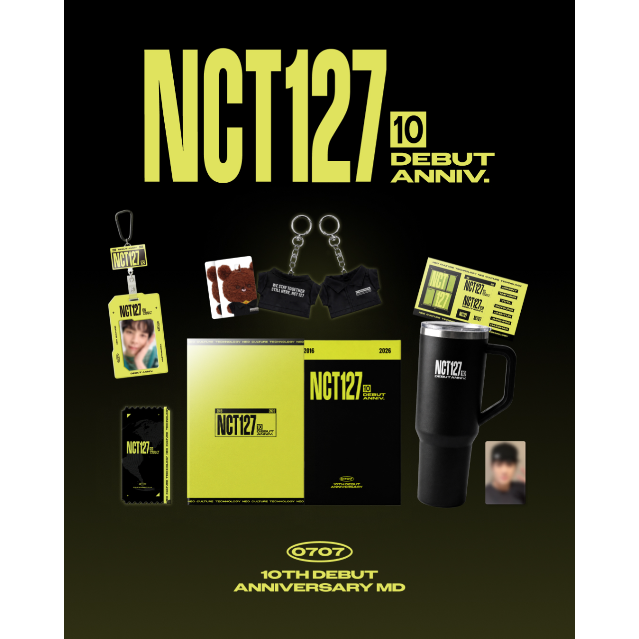 Erica_In_Seoul 預購 NCT 127 10週年週邊
