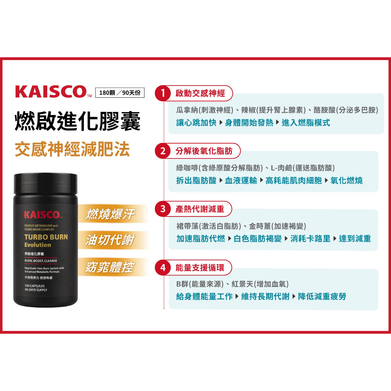 KAISCO 燃啟進化膠囊