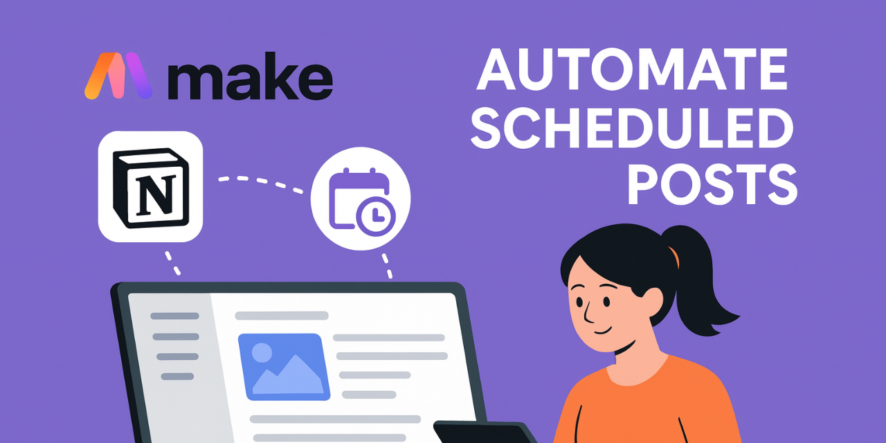 Make.com 自動排程貼文神器｜免費體驗版