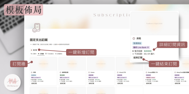 Notion 訂閱管理、Notion 訂閱追蹤、訂閱管理 Notion 模板、訂閱追蹤 Notion、Notion 訂閱計算、訂閱服務管理、訂閱費用記錄、訂閱支出追蹤、訂閱開銷管理、訂閱提醒 Notion、訂閱行事曆整合、訂閱支出換算、Notion 訂閱提醒、訂閱續訂提醒、訂閱費用追蹤 Notion、訂閱管理工具、訂閱支出控制