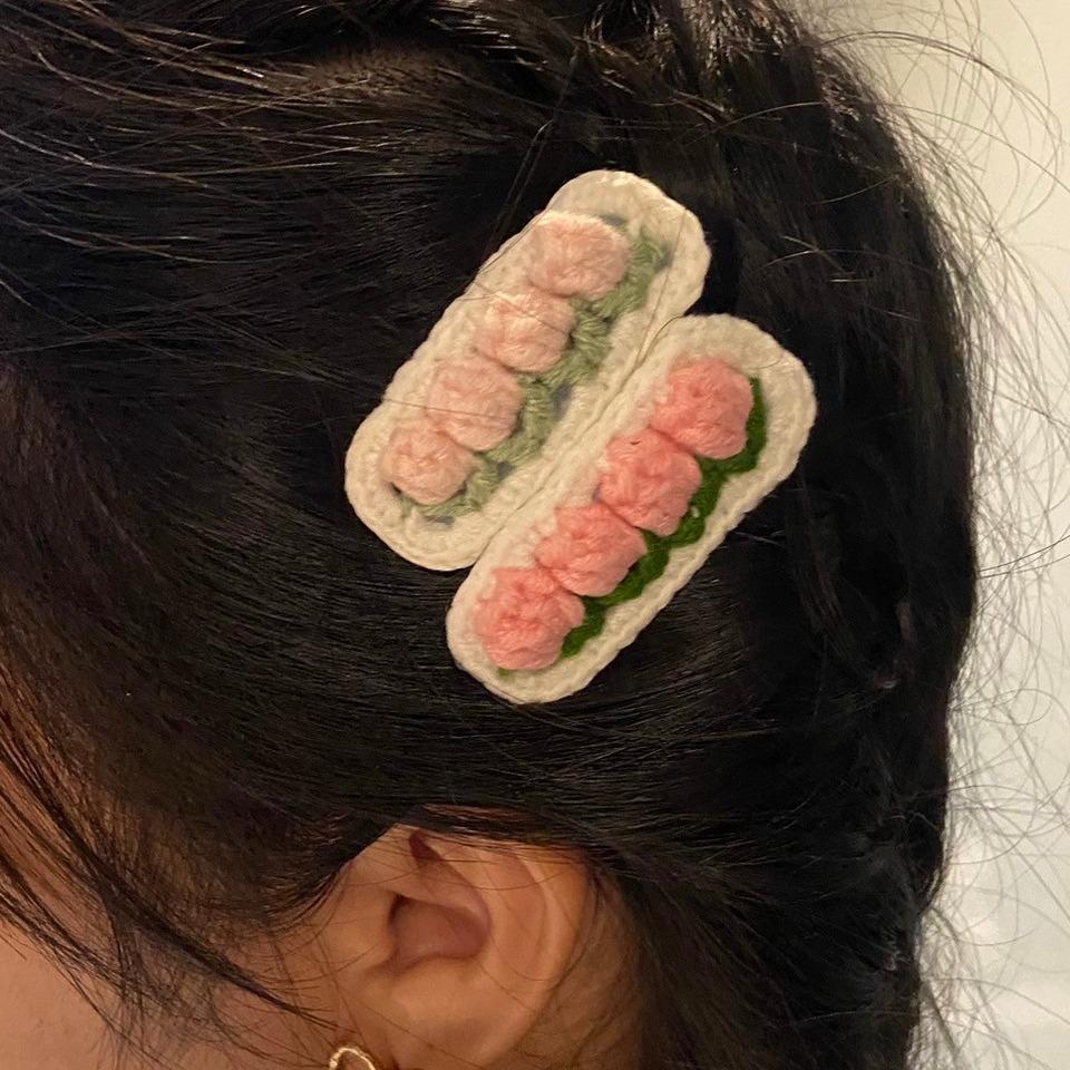 L's L's 手作髮夾 – 鬱金香造型精美設計