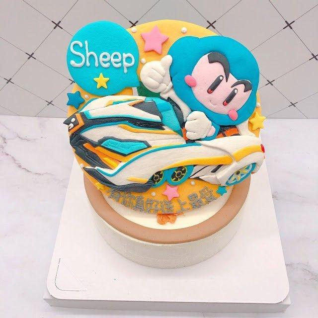 嘰哩呱啦精緻蛋糕 卡通蛋糕