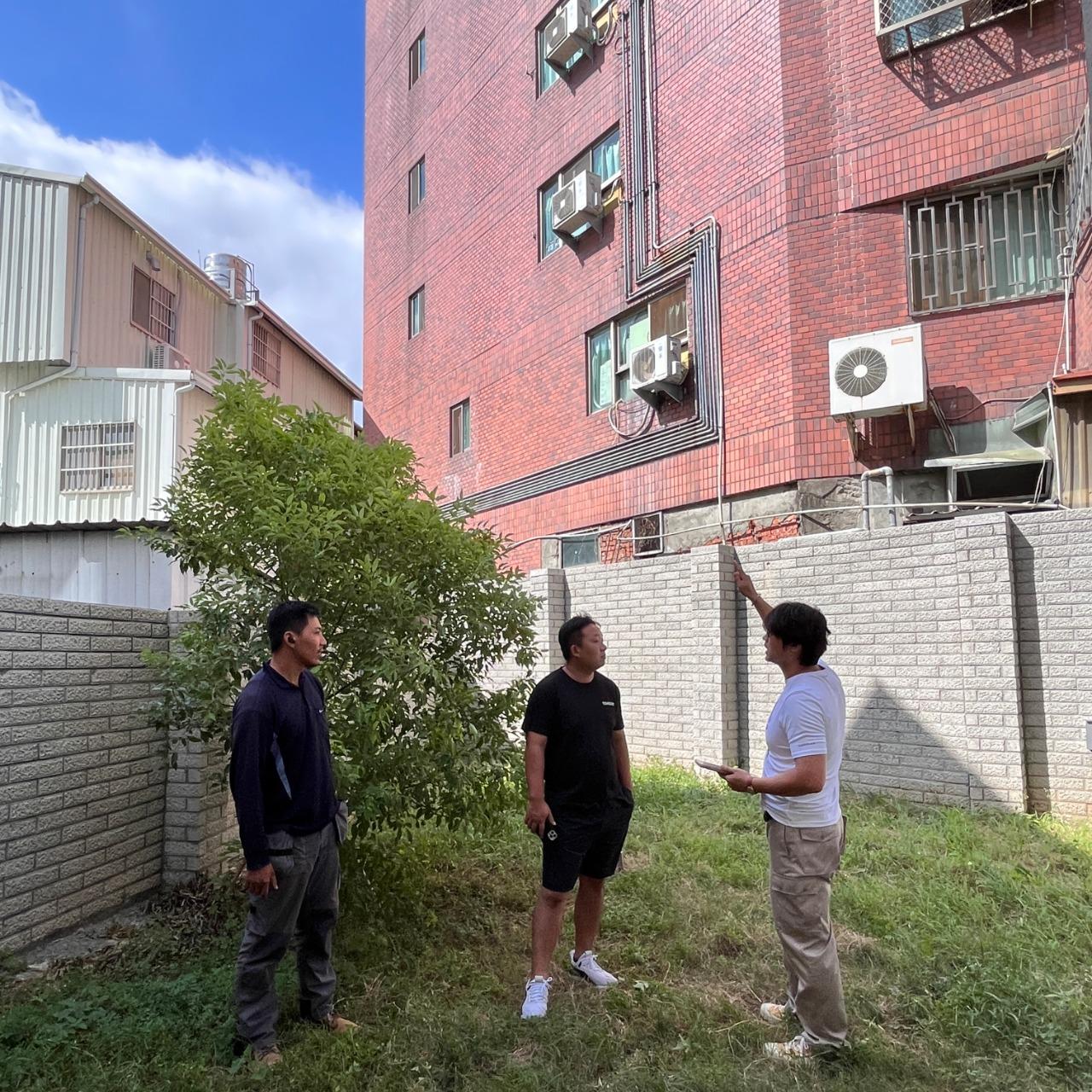 阿珥楠禾場空間設計工程 Ornan field 現場評估丈量