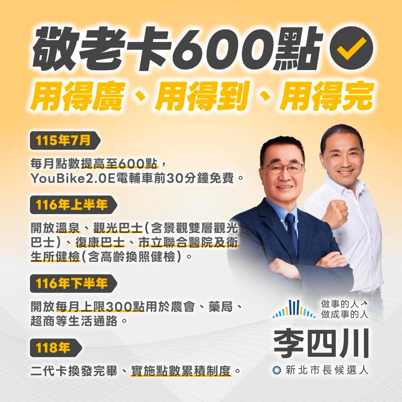 李四川敬老卡升級2