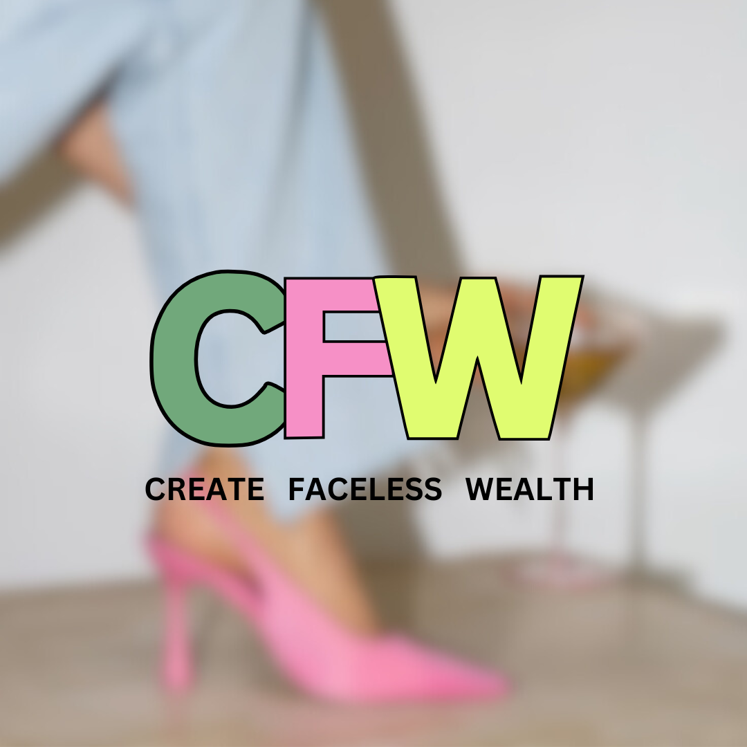 CFW 歐美最火的不露臉數位行銷網課