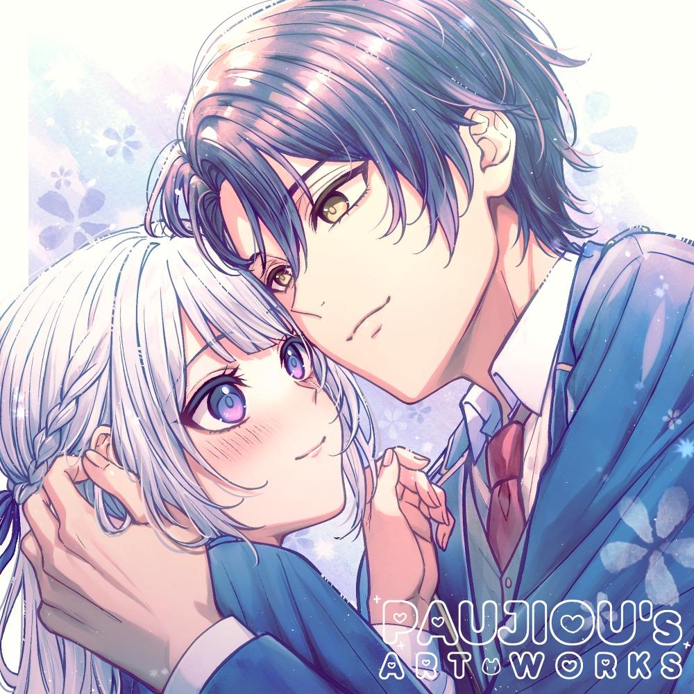 日系插畫、插畫委託、頭貼委託、雙人情頭、私人委託、夢圖委託、泡啾PauJiou