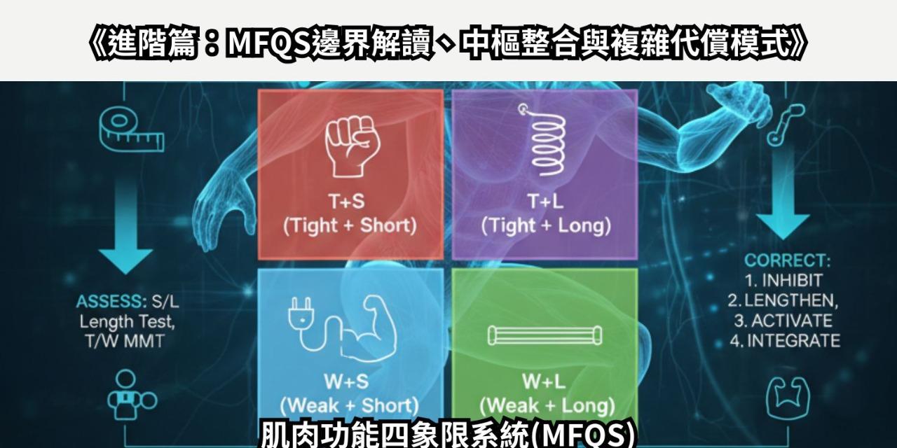 肌肉功能四象限系統 (MFQS)臨床決策雙書套裝