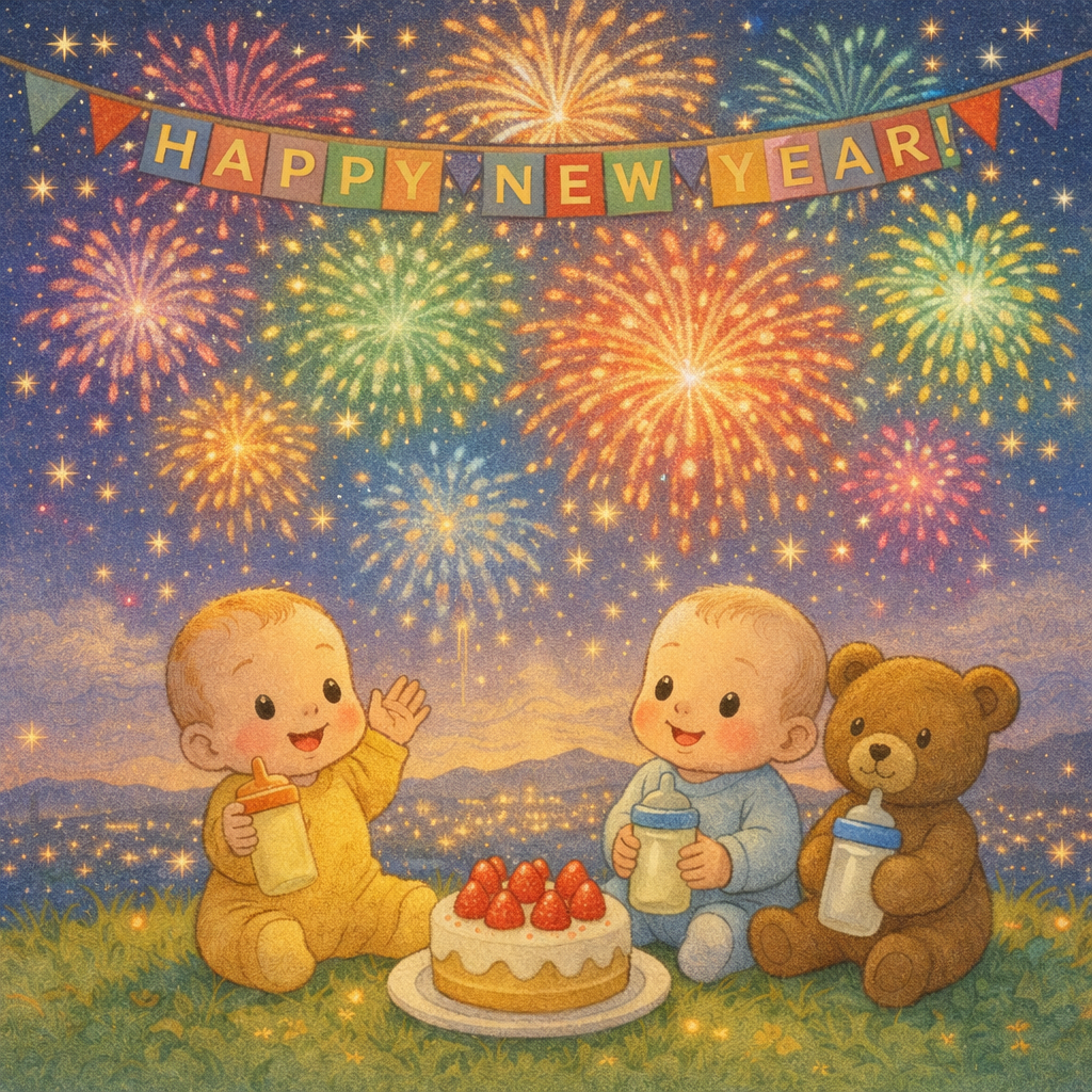 Omobaby 有我們陪你 2/8(日) 繽紛煙火迎新年