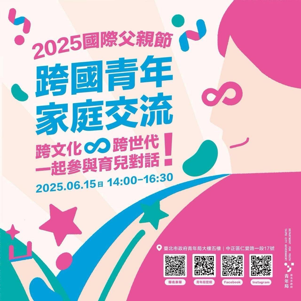 超越遊戲 Beyond Playmaking 臺北市政府青年局 國際父親節 跨國青年家庭交流活動