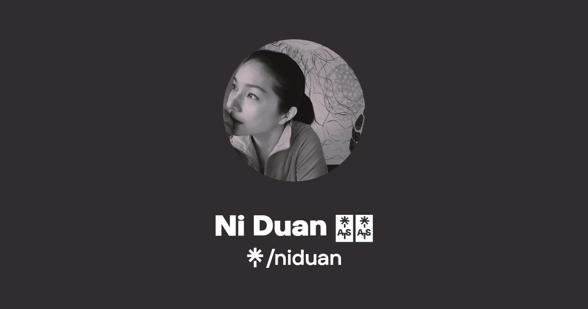 Ni Duan 倪端 | Instagram, Facebook | Linktree