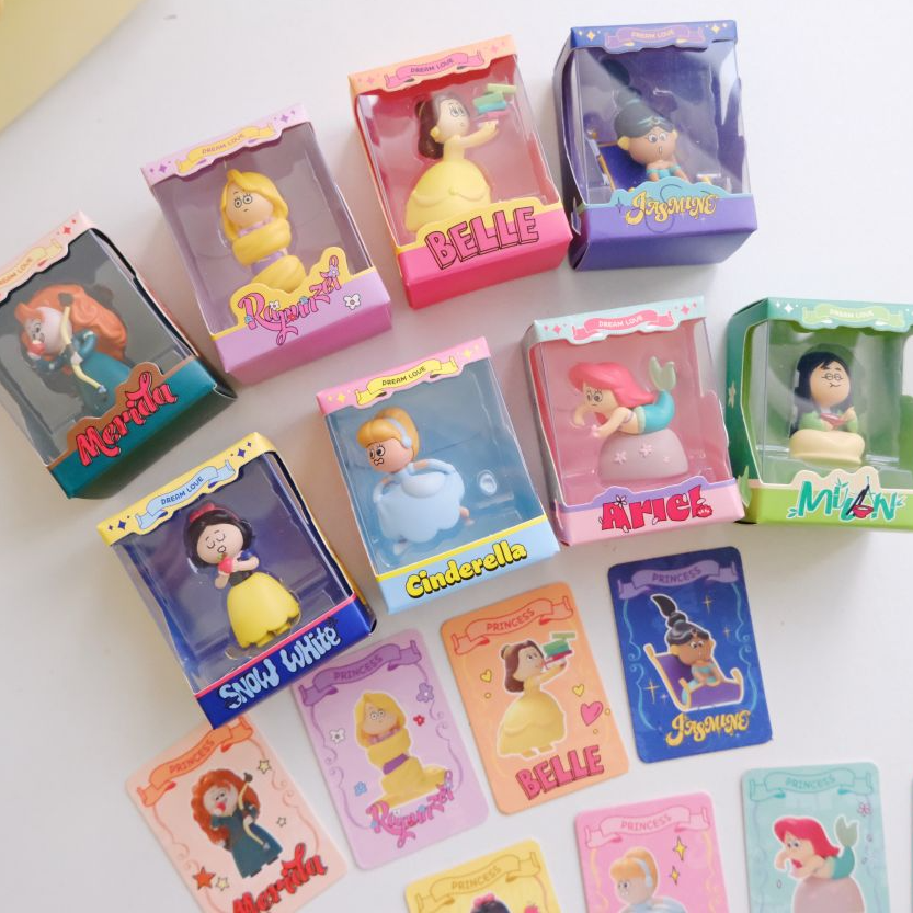 sunsetgoods 日落小物｜正版授權專賣店 《迪士尼Disney》話題新品♥︎｜在逃公主包裝盒萌粒公仔盲盒 NT$99