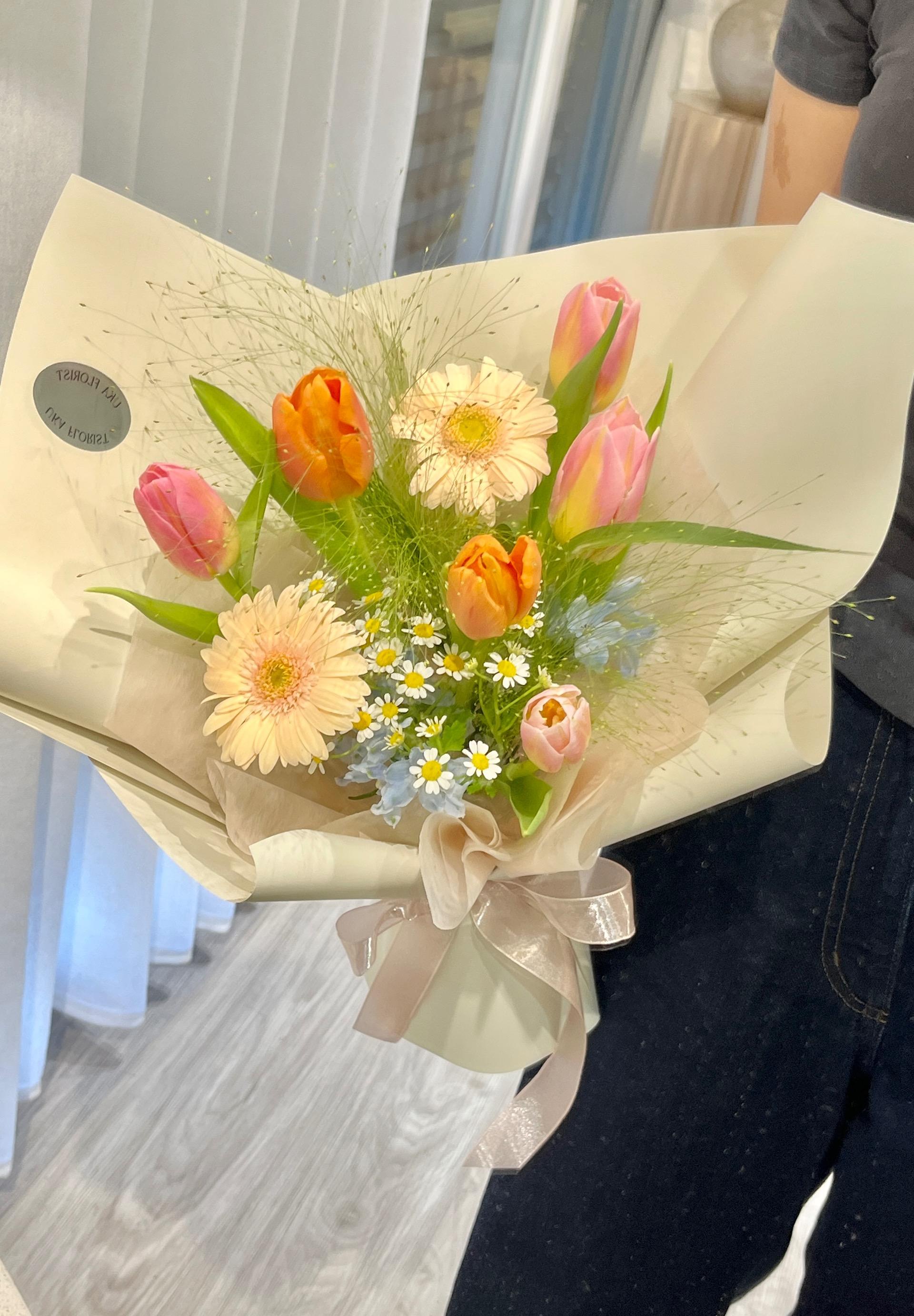 2026情人節鬱金香花束