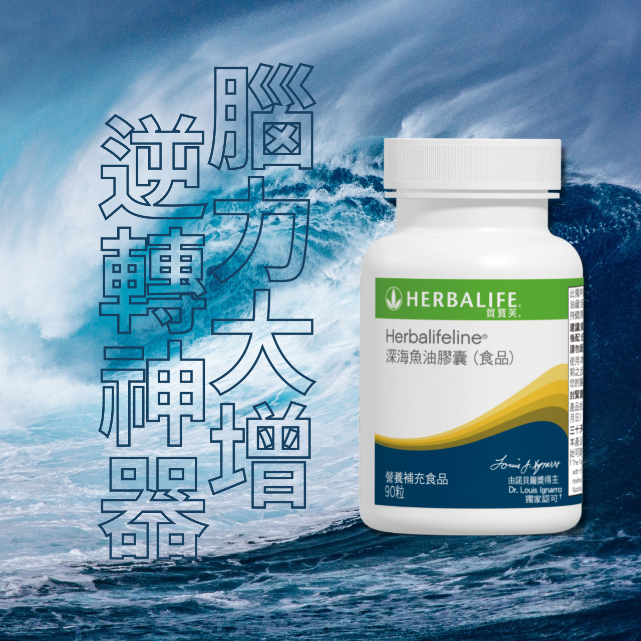 電競表現 營養必勝 Herbalife 魚油含有豐富的 Omega-3 脂肪酸，可維護心臟、腦部和眼睛健康，同時具有減輕關節炎和改善皮膚狀況等效果。