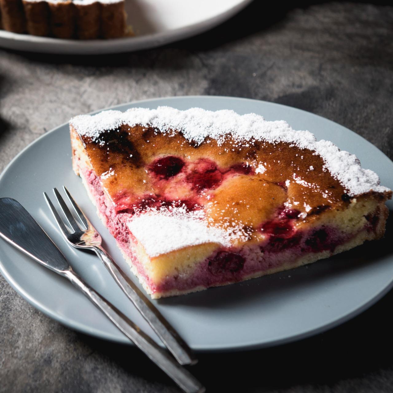 深夜裡的法國手工甜點 黑櫻桃塔