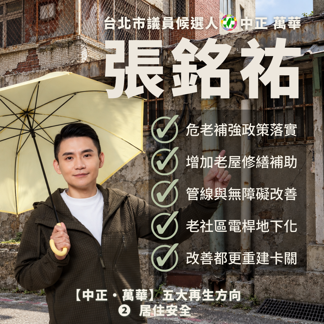 張銘祐的住宅政見