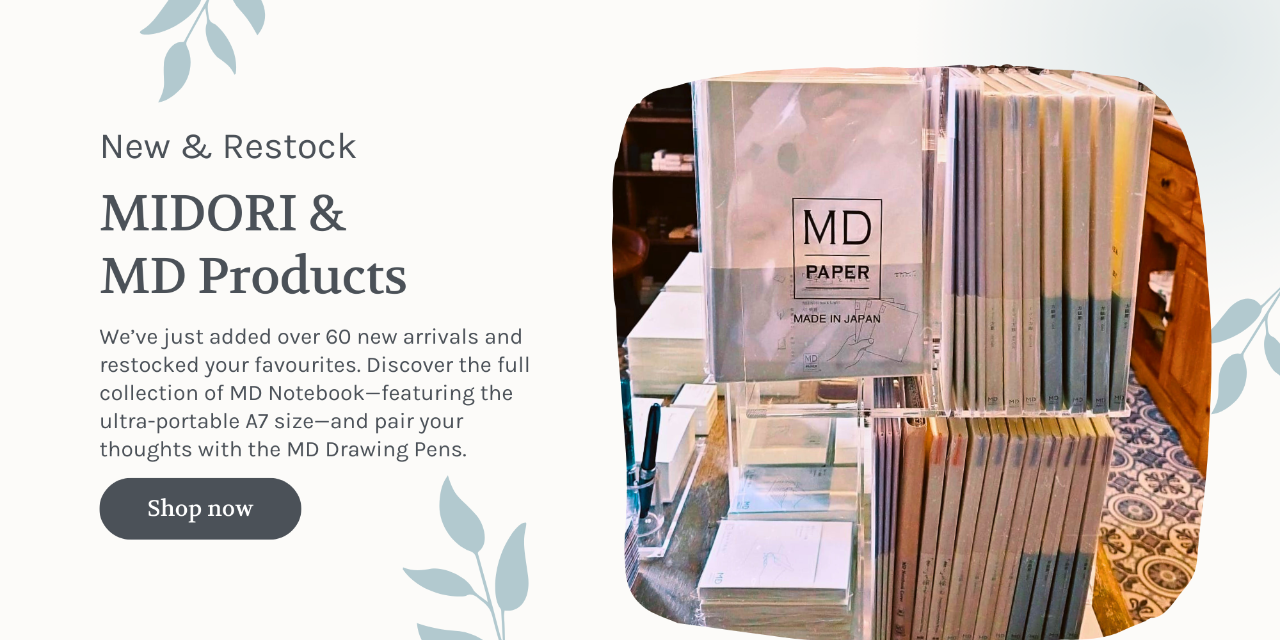 85 Rue Tranquille Midori & MD Paper New Arrivals