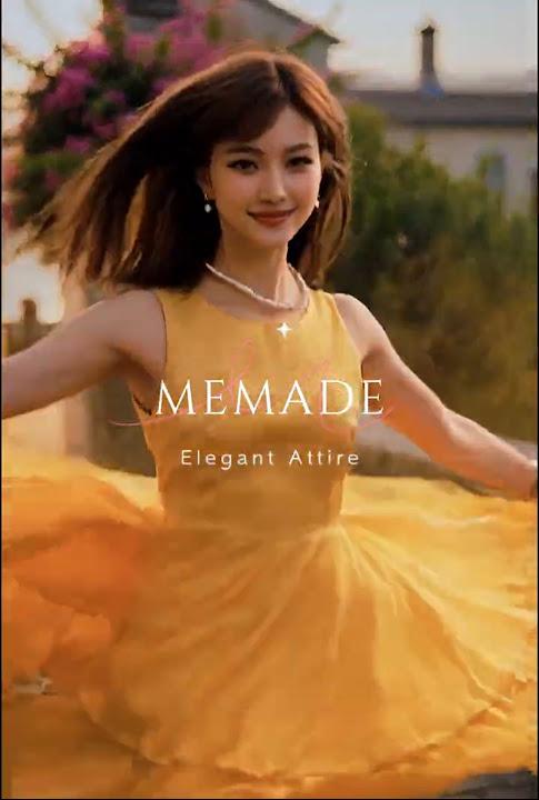 陳品縈 Melody│AI內容煉金師 AI服飾品牌形象廣告。MeMade │Elegant Attire。南歐復古名伶風（Vintage Riviera Style）  #ai廣告  #ai  #aivideo