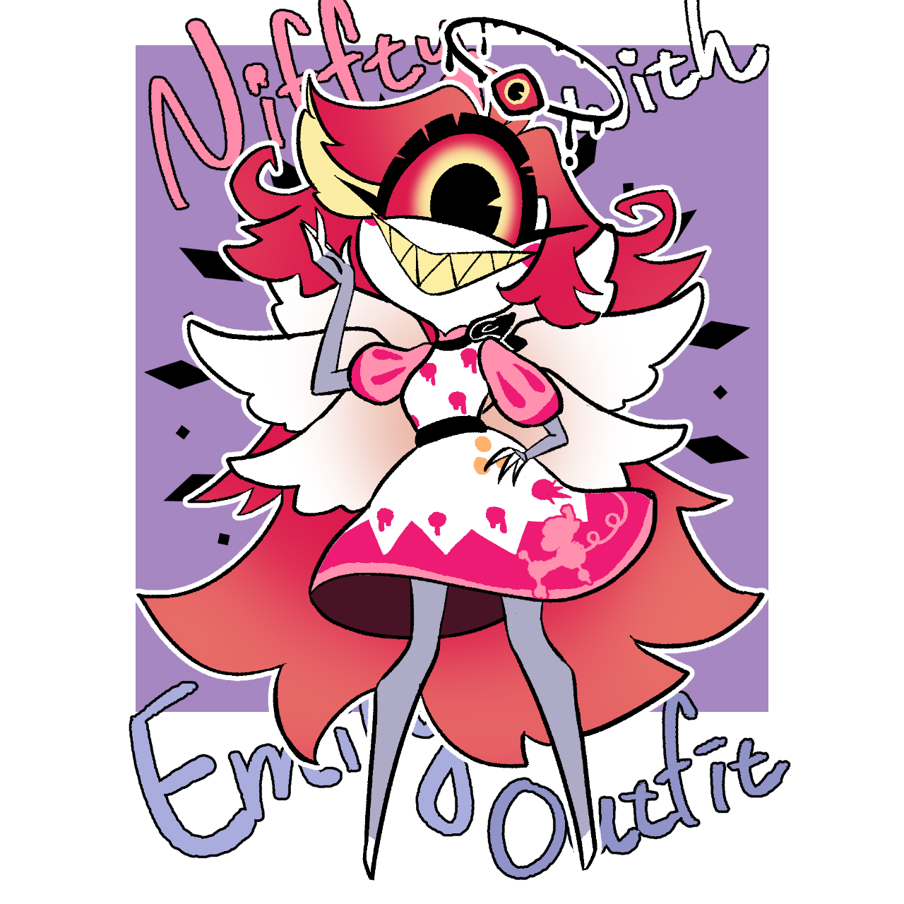 嘔菟物是隻綿菓子獺 限地獄OC「換裝拍立得」NT$350↑