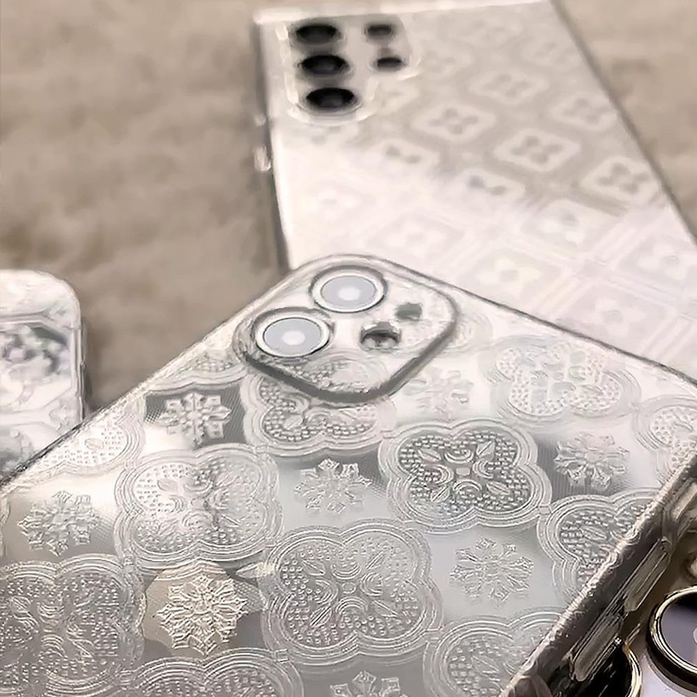 CreASEnse 創感品味 創感品味 光透窗花 光透經典海棠 手機殼