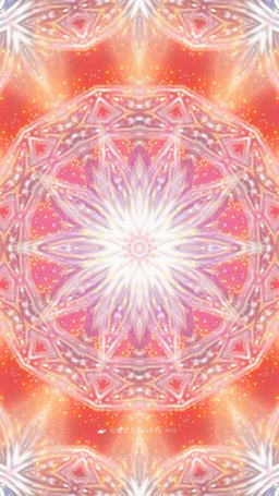 每月曼陀羅能量桌布