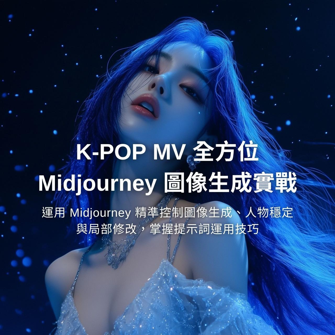 林思翰 Hans Midjourney 影像課程：KPOP MV 全方位圖像生成實戰！